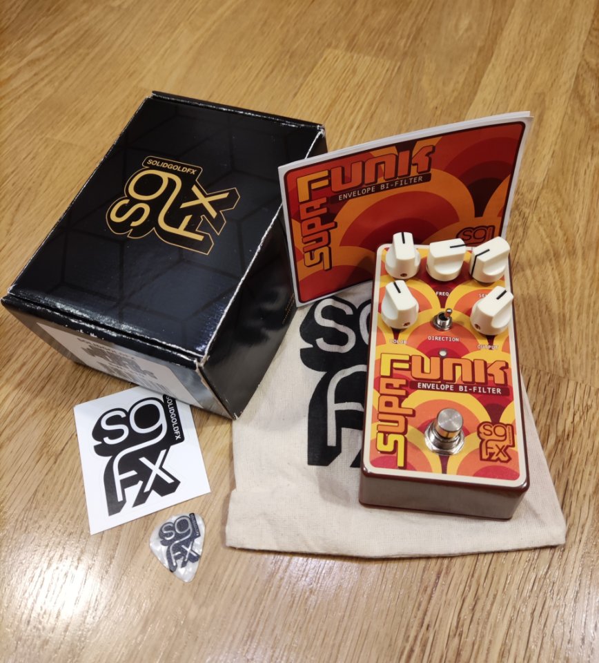 SolidGold FX Supa Funk. Envelope Bi-Filter ** Como nuevo