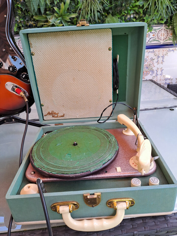 Amplificador valvulas maleta año 58