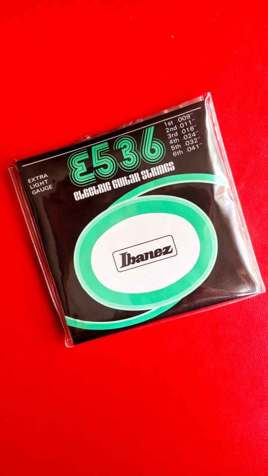 Ibanez E536 - Cuerdas Guitarra Eléctrica de segunda mano · Foto 1 de 6 · Barcelona · 4 €