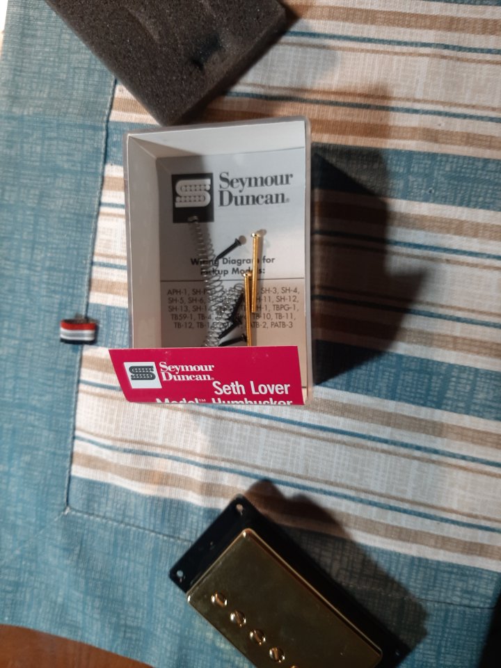 Set de pastillas Seymour Duncan Seth Lover de segunda mano · Foto 3 de 10 · Albacete · 200 €