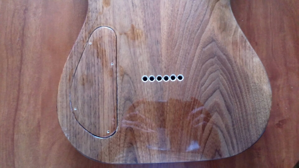 Proyecto telecaster CUSTOM