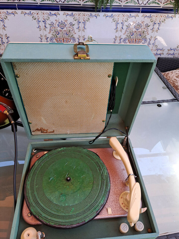 Amplificador valvulas maleta año 58