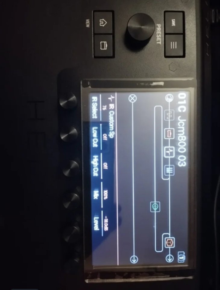 Pedalera line 6 helix lt