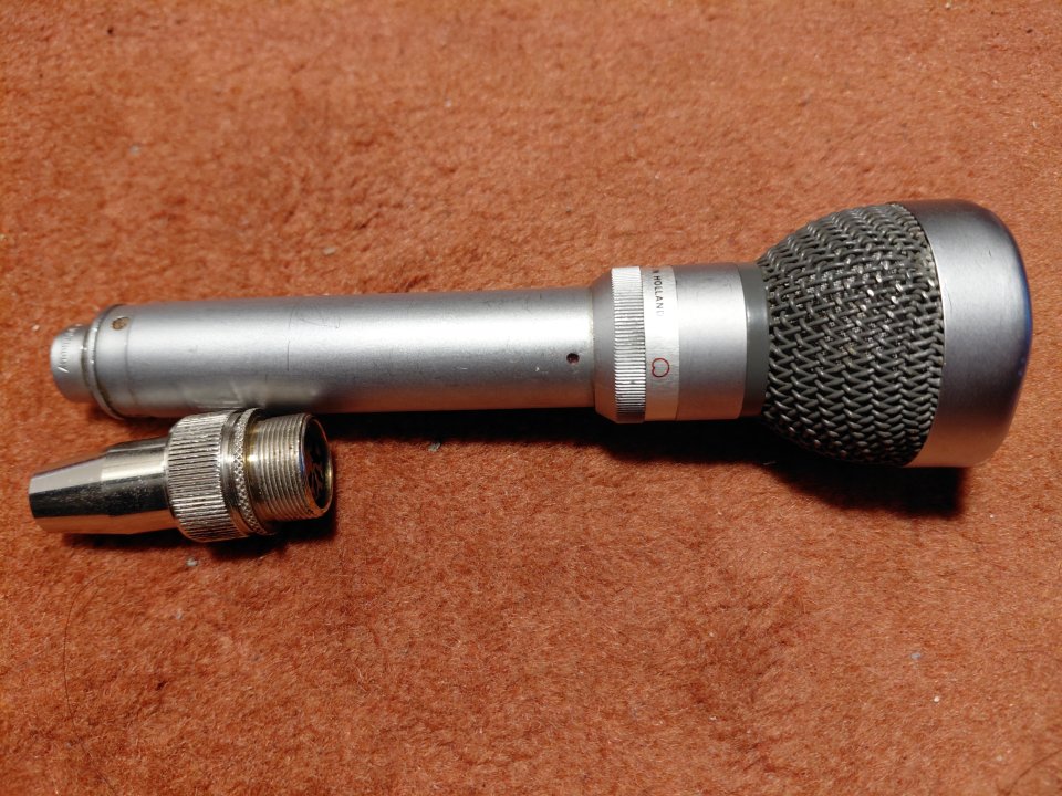 Micrófono philips el6033 años 60 de segunda mano · Foto 2 de 6 · Córdoba · 50 €