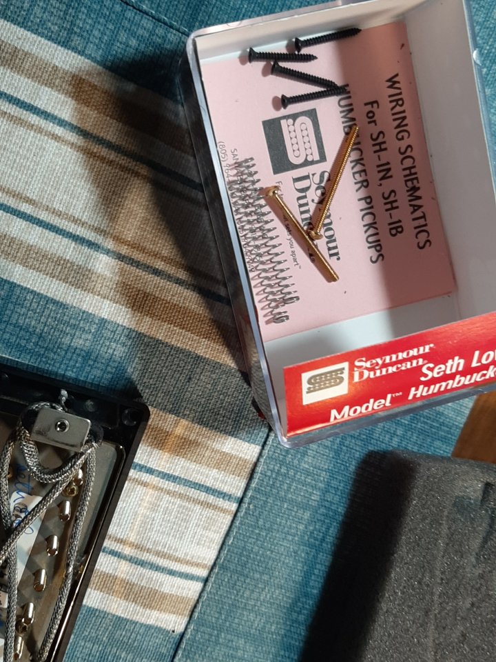 Set de pastillas Seymour Duncan Seth Lover de segunda mano · Foto 5 de 10 · Albacete · 200 €