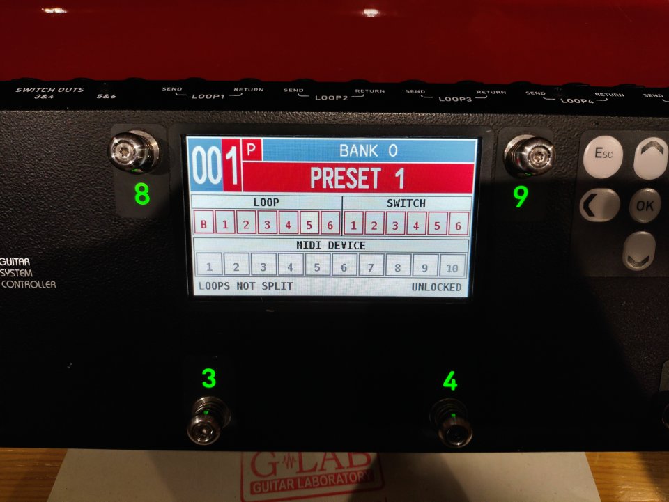 Controlador MIDI G-LAB GSC 4 guitarra bajo pedales de segunda mano · Foto 3 de 10 · Barcelona · 350 €