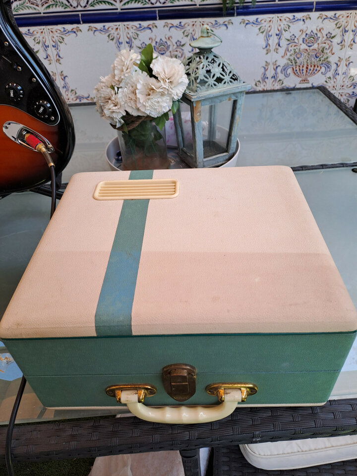 Amplificador valvulas maleta año 58