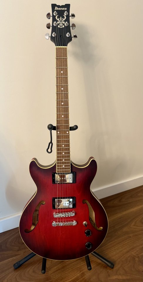 Vendo Ibanez Artcore AM53 SRF Impecable – Mejorada con P90 de segunda mano · Foto 1 de 10 · Valencia · 260 €