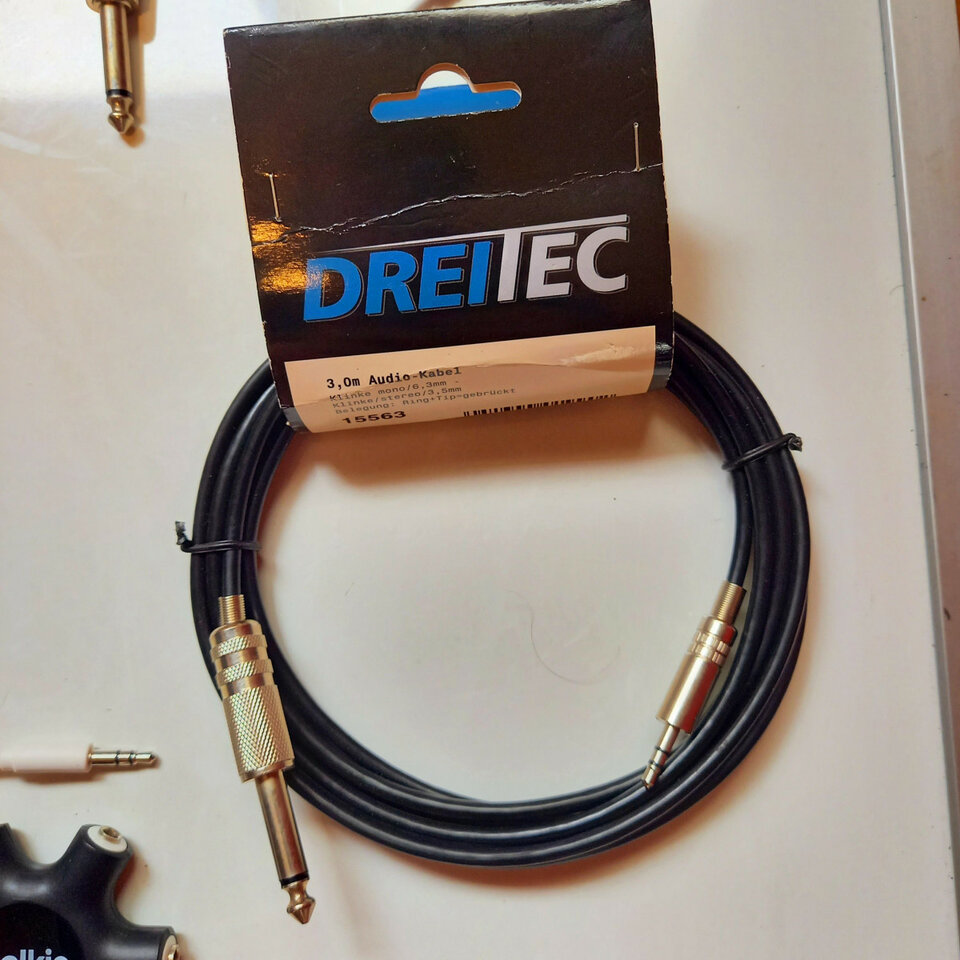 Cable Dreitec Jack a Minijack 3m