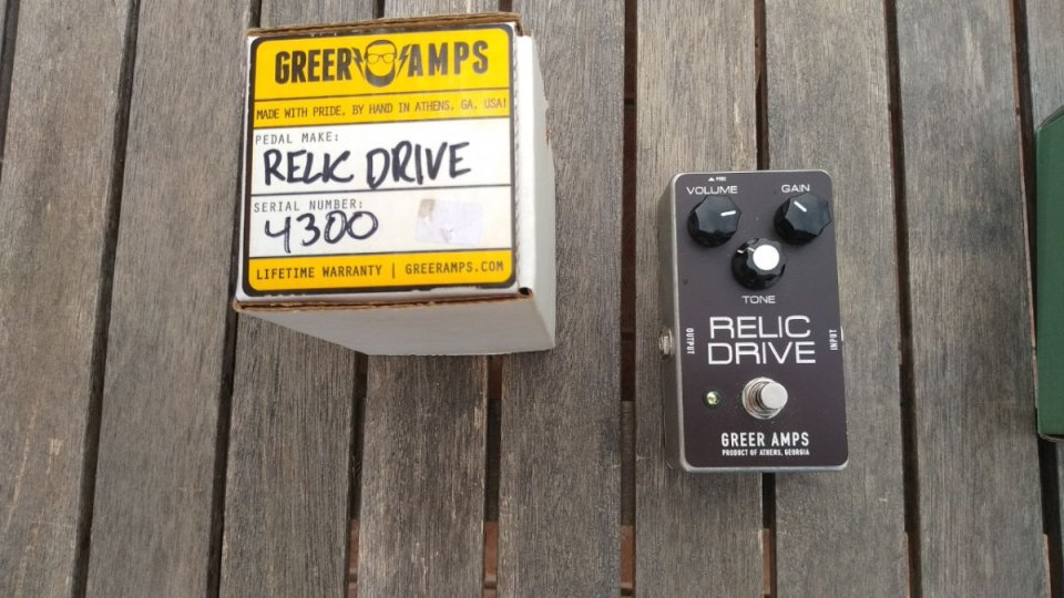 Overdrive de Greer Amps Relic Drive