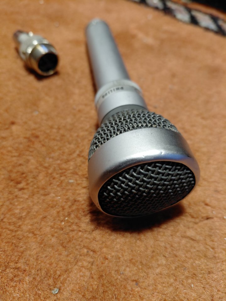 Micrófono philips el6033 años 60 de segunda mano · Foto 4 de 6 · Córdoba · 50 €
