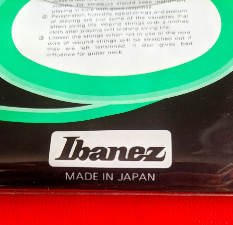 Ibanez E536 - Cuerdas Guitarra Eléctrica de segunda mano · Foto 5 de 6 · Barcelona · 4 €