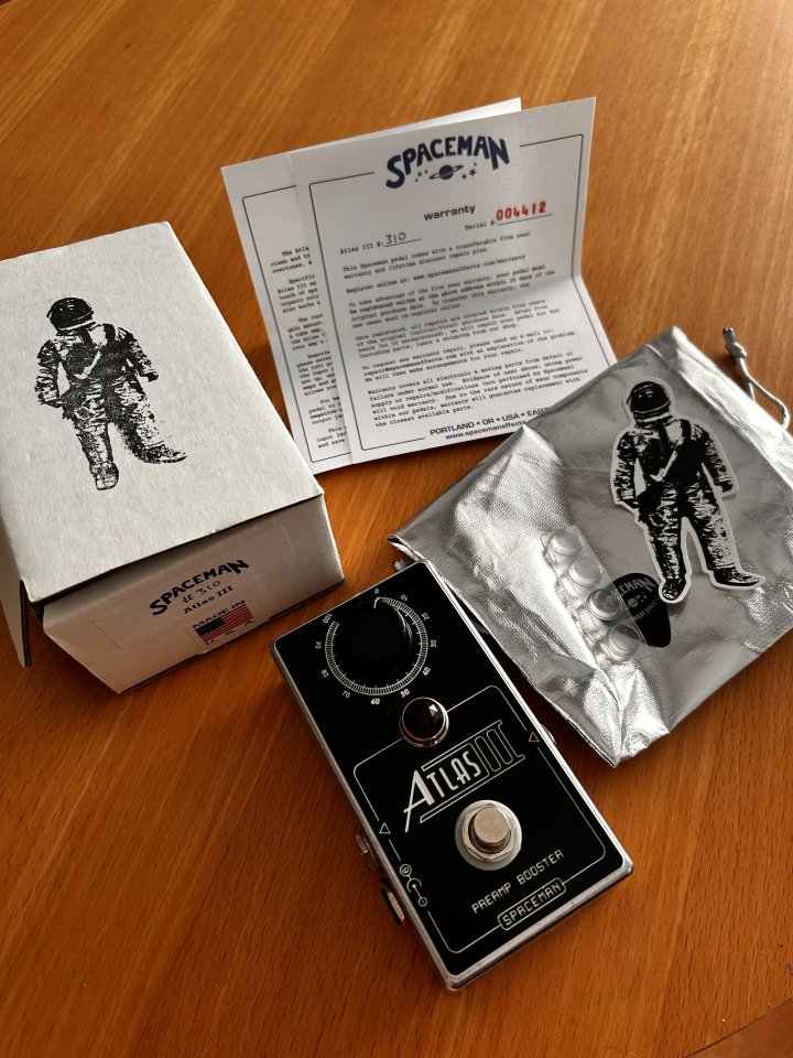 Preamp - booster ATLAS III de Spaceman