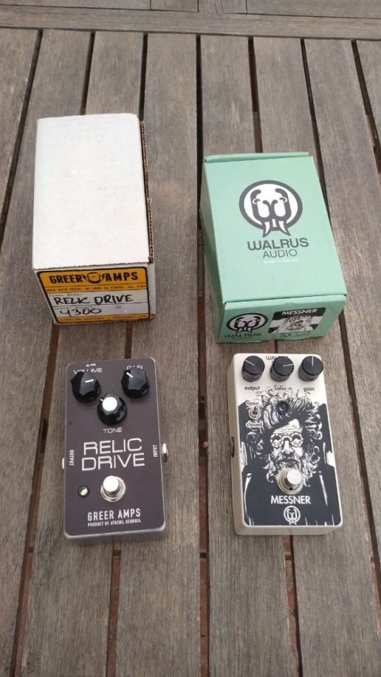 Overdrive de Greer Amps Relic Drive