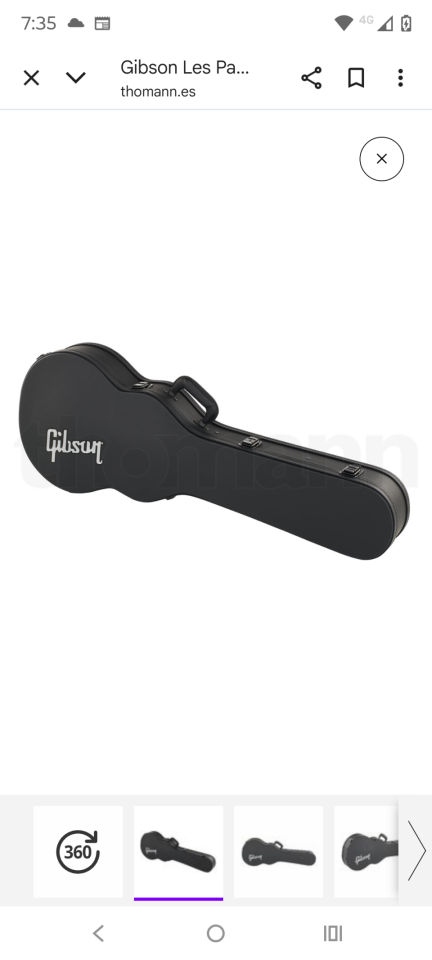 Busco Estuche Gibson Les Paul original