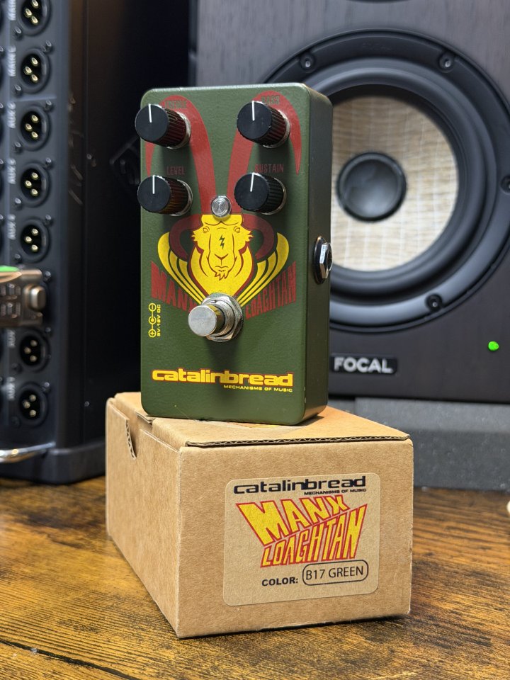 Catalinbread Manx Loaghtan Fuzz B17 Green (Big Muff)