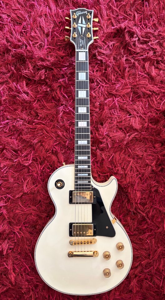 Vendo/Cambio Gibson Les Paul Custom Alpine White