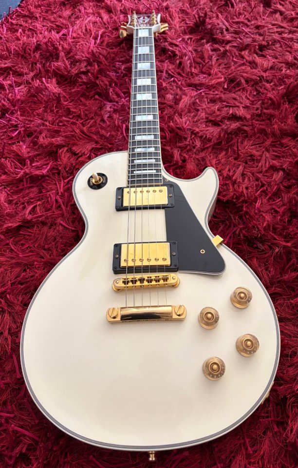 Vendo/Cambio Gibson Les Paul Custom Alpine White