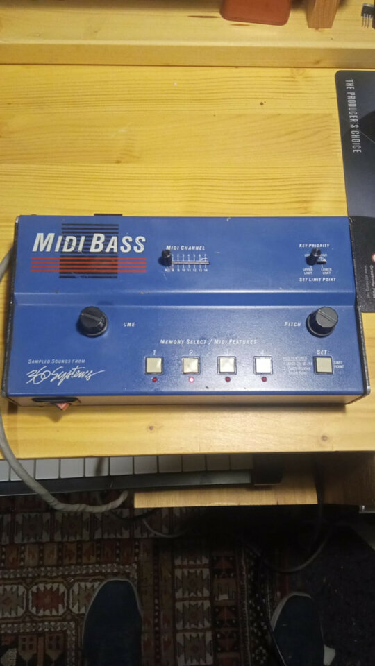 360 Systems MIDI BASS