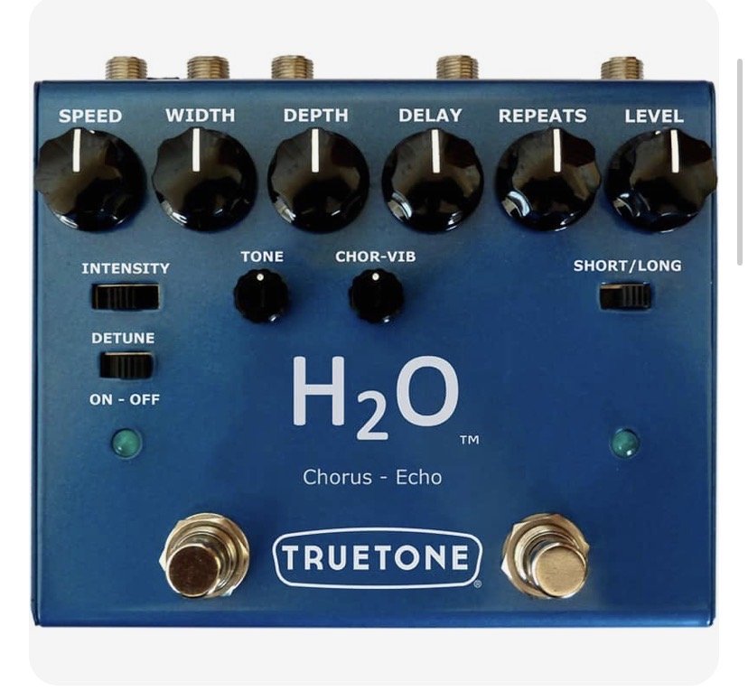 Pedal analógico doble Chorus + Delay H2O de segunda mano · Madrid · 125 €