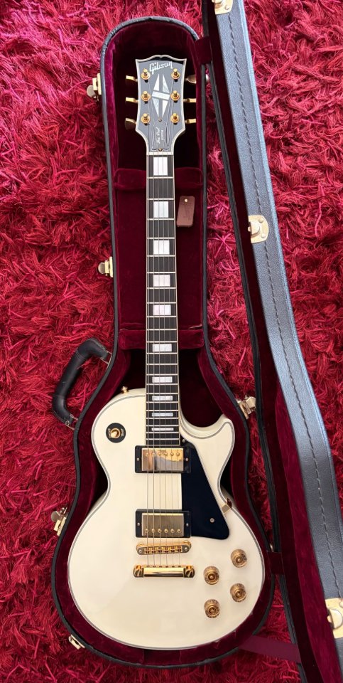 Vendo/Cambio Gibson Les Paul Custom Alpine White