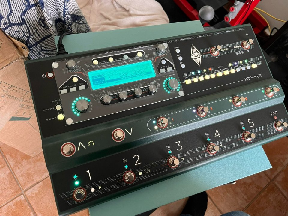 Kemper Profiler Stage con Todo!