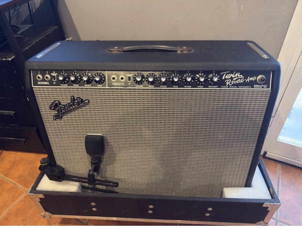 Fender Twin Reverb 65 con Flycase