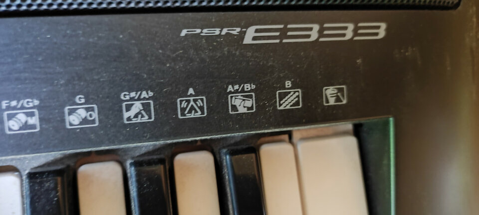TECLADO YAMAHA PSR E333