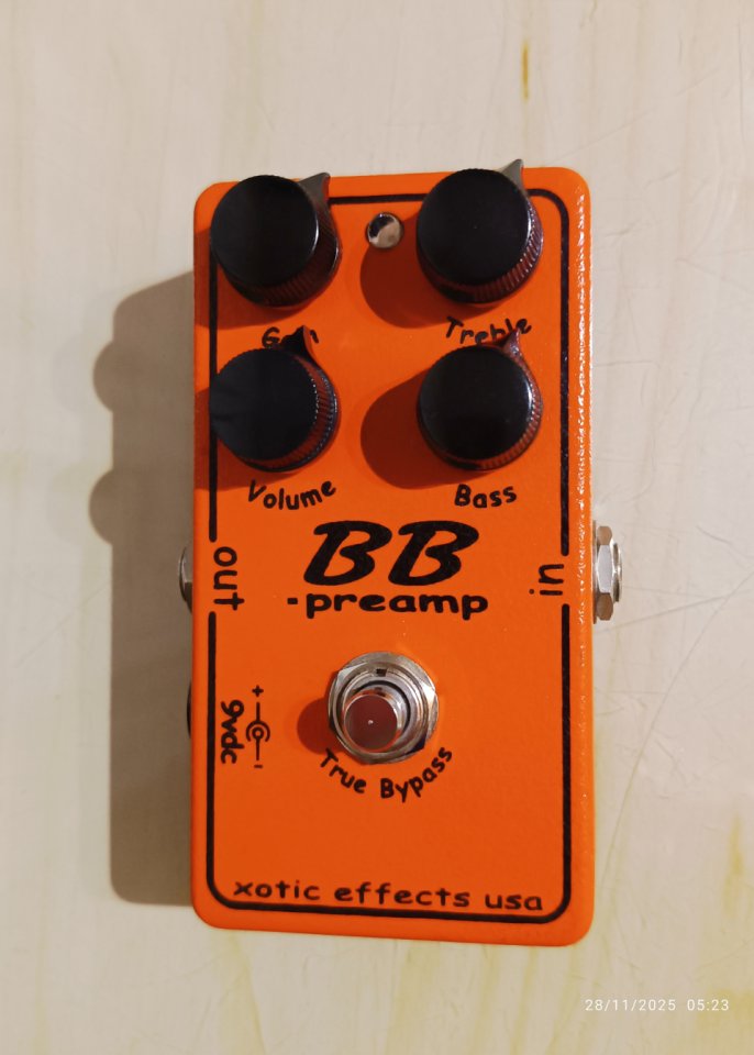 Xotic BB preamp como nuevo