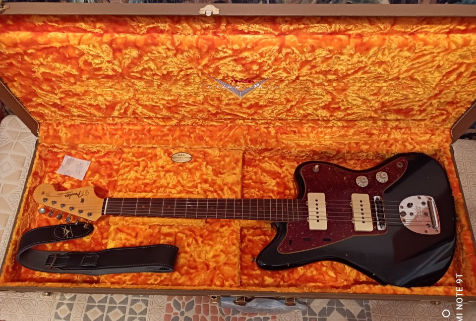 Fender Jazzmaster 1959 Journeyman Black Relic CS