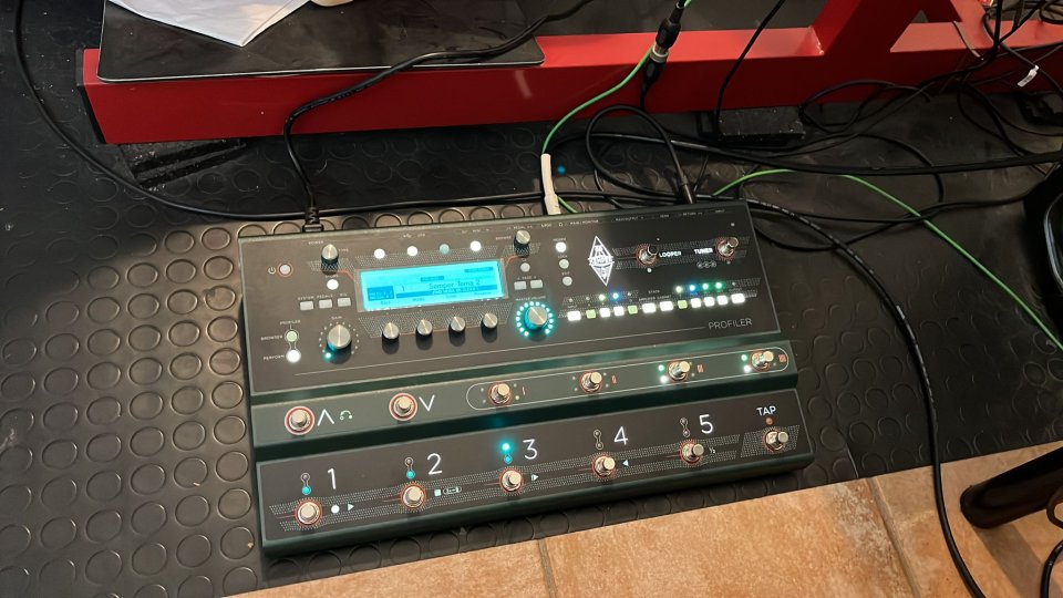 Kemper Profiler Stage con Todo!