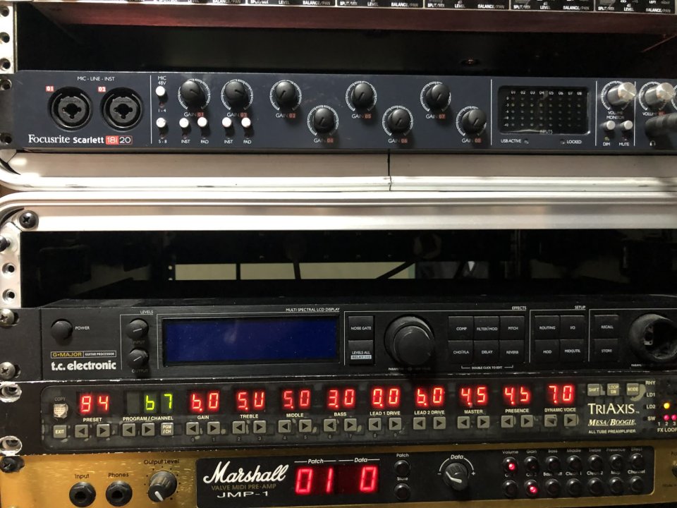Mesa Boogie TRIAXIS + valvulas de repuesto nuevas (ENV. INCLUIDO)