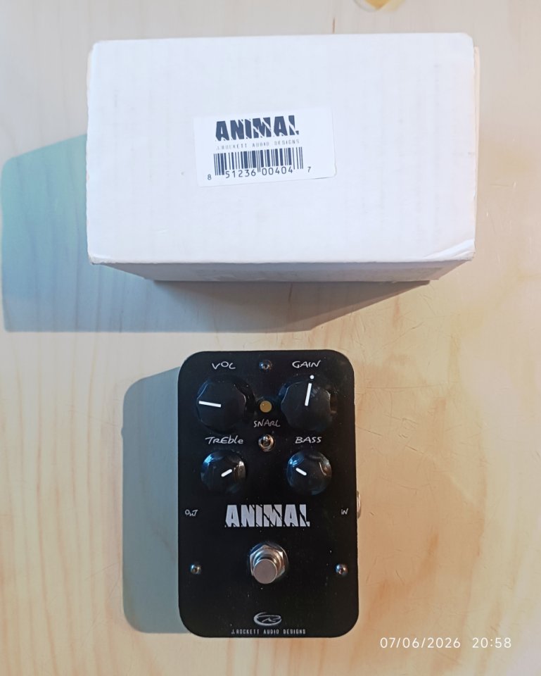 Animal Rockett primeras versiones CAMBIO por ibanez TS808 de segunda mano · Foto 2 de 2 · Madrid