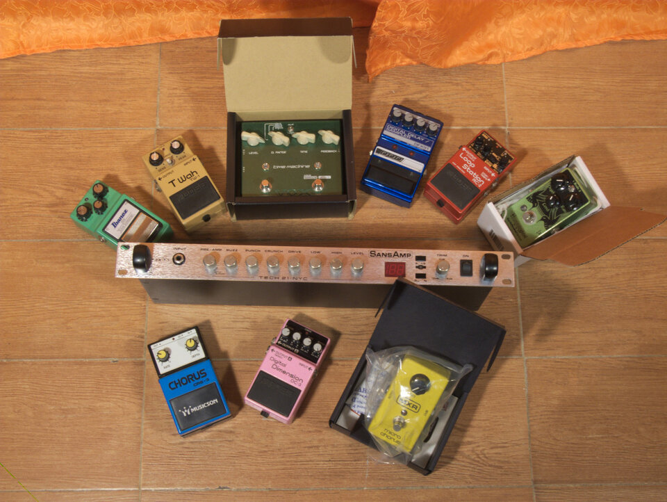 Cambio pedales,efectos, racks....(ACTUALIZADO 02/12/2025)