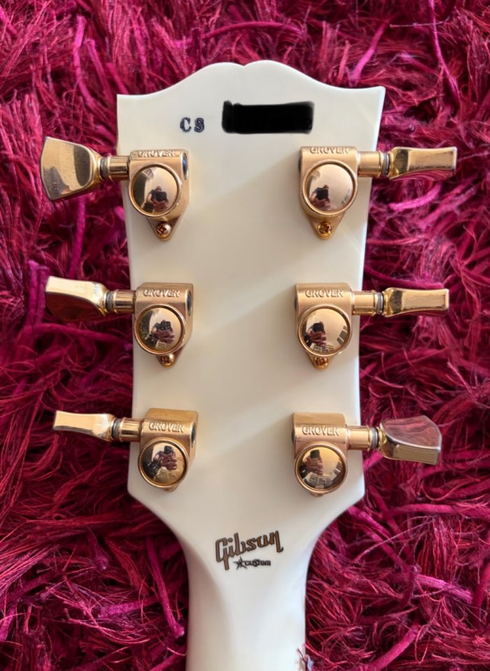 Vendo/Cambio Gibson Les Paul Custom Alpine White