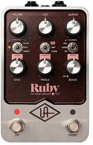 UAFX Ruby '63 - emulador Vox - transformador UA y ENVÍO GRATIS