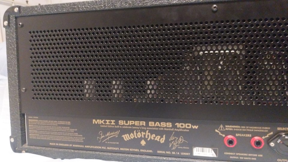 Marshall lem 1992 lemmy signature