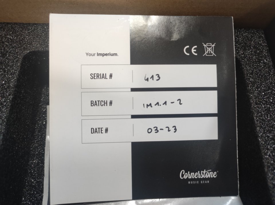 Cornerstone Imperium (Daje Drive) – Como nuevo + caja – 270 €