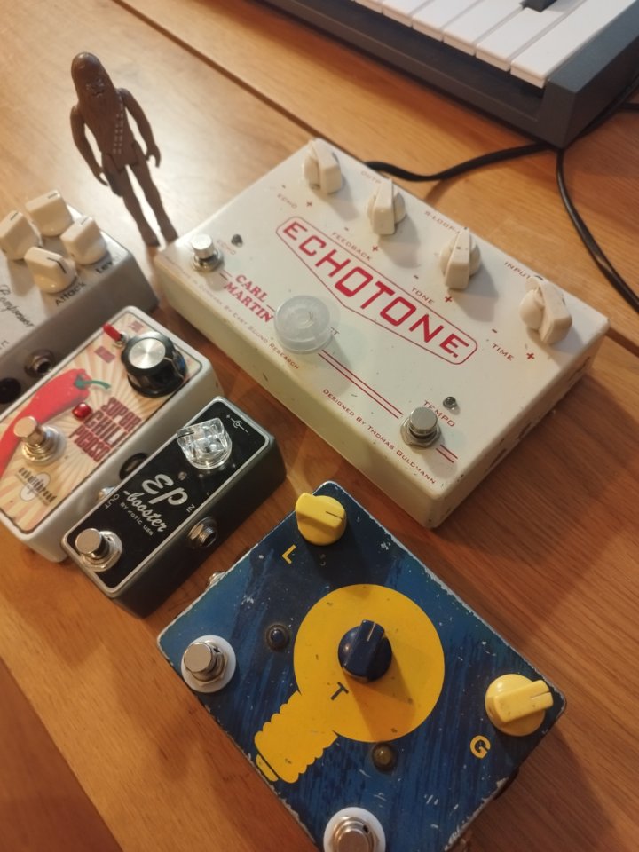 Echotone - EP Booster - Chili Picoso - Deluxe Compressor- Jam Tube dreamer+