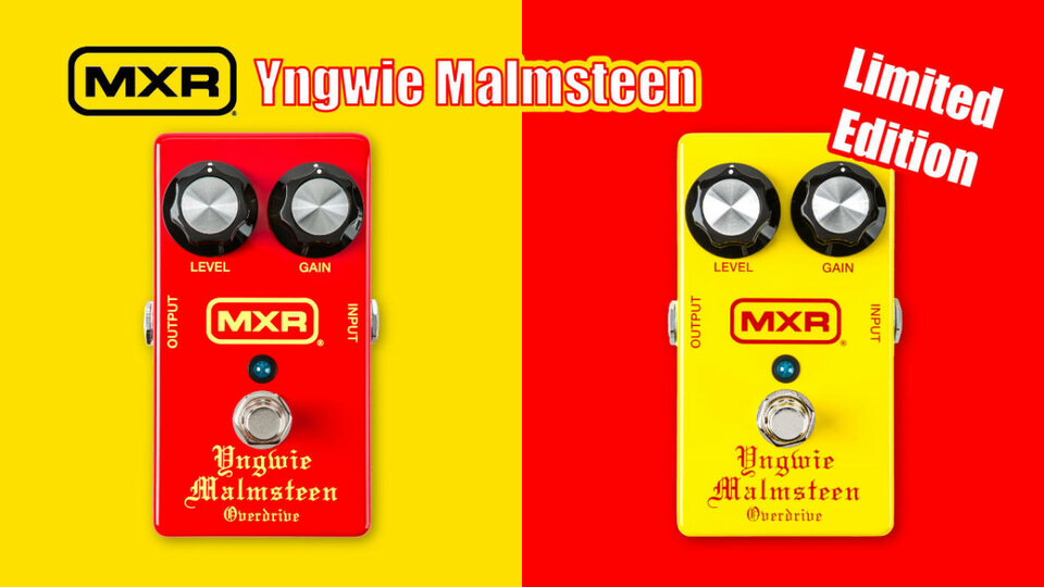 MXR Yngwie Malmsteen Overdrive AMARILLO - Edición Limitadísima!!! REBAJADO!!!