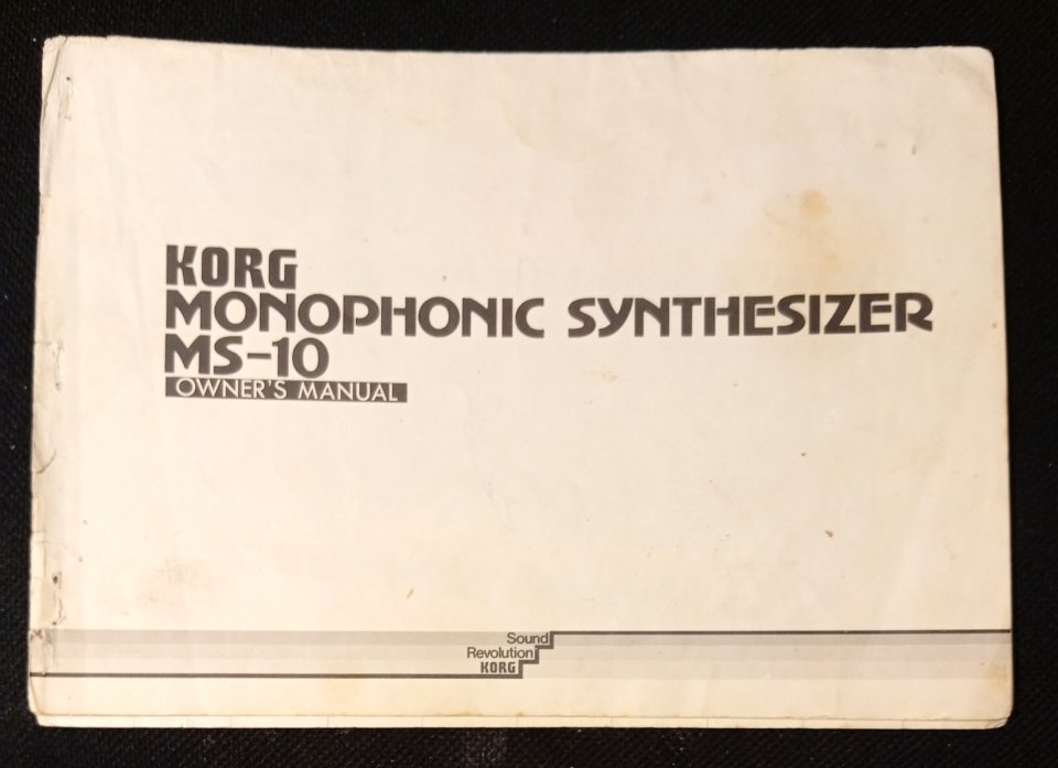 Sintetizador analógico Korg MS-10