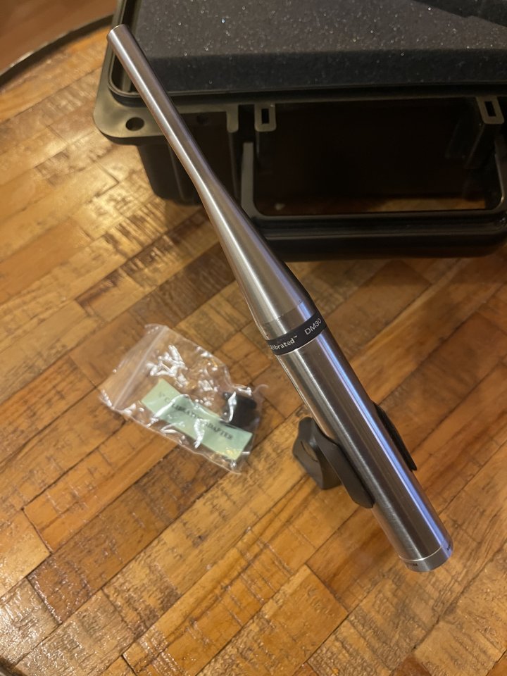 Micrófono de medición Earthworks DM30 (M30) + Archivo Calibración