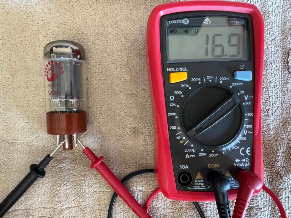 Válvula rectificadora Psvane GZ34 / 5AR4 Classic - Solo Venta, NO Cambios de segunda mano · Foto 9 de 9 · Madrid · 15 €