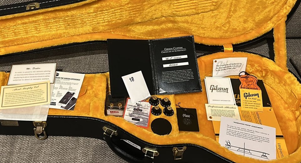 Gibson Les Paul Reissue 68 CS 2024 de segunda mano · Foto 3 de 10 · Madrid · 4500 €