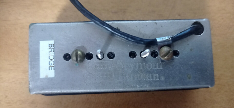 Rebaja Seymour duncan humbucker formato p90 stack con alnico V para puente