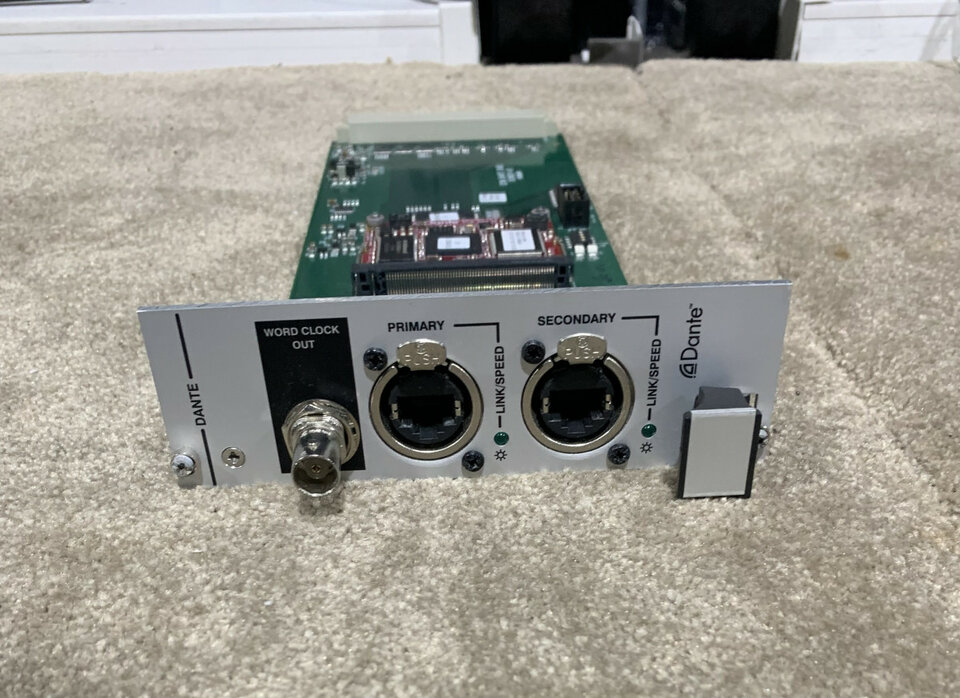 Soundcraft Ví DANTE card