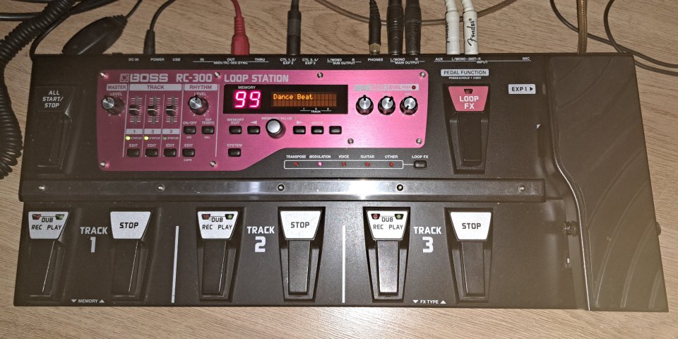Boss RC300 looper