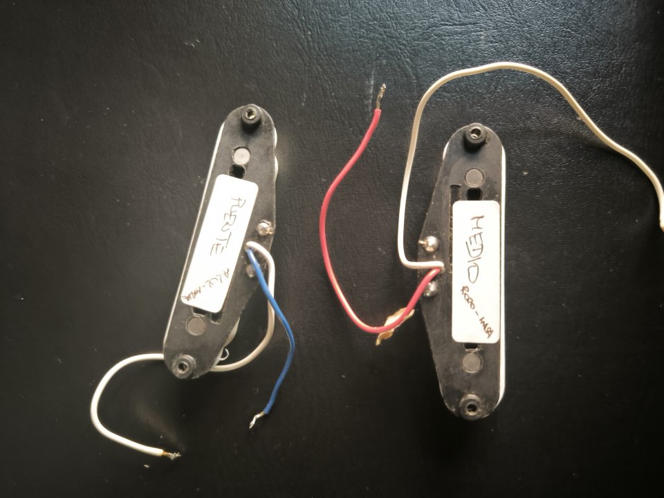 Vendo pastillas Fender