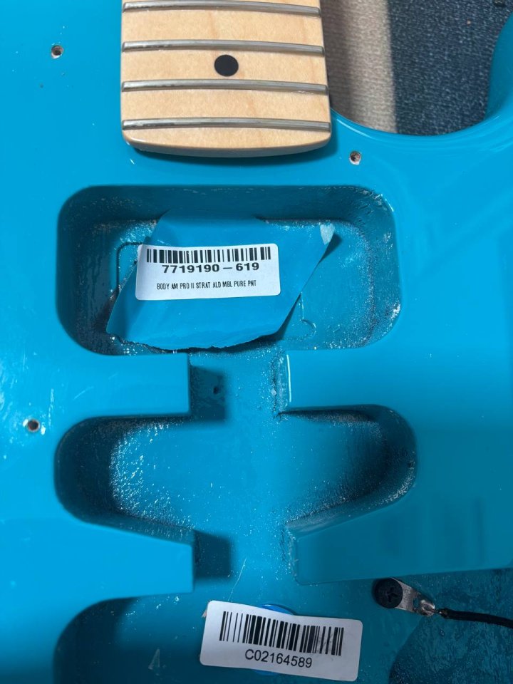 Fender Stratocaster American Pro II "Partcaster"