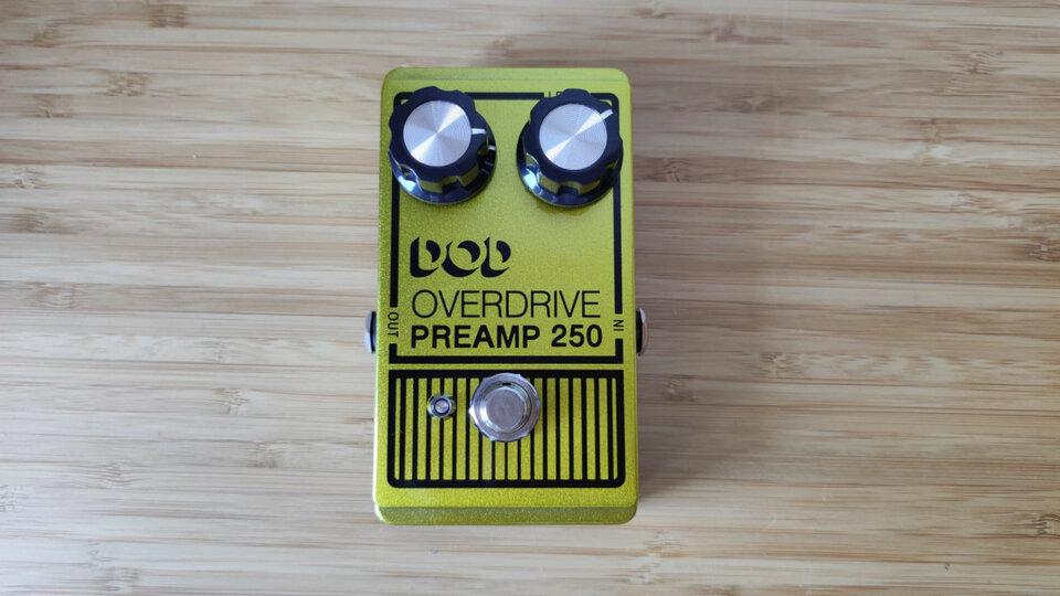 Pedal Overdrive DOD OD 250 nuevo